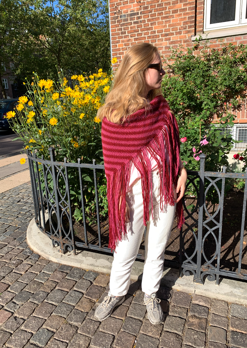 Rosa Mundi Shawl